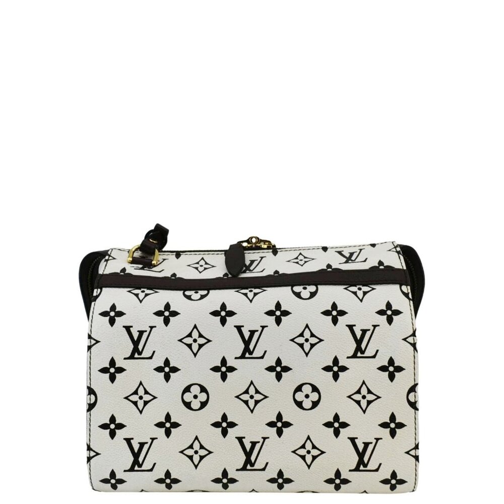Louis Vuitton  Speedy Amazon PM Monogram Canvas Crossbody Bag White Chocolate - Picture 4 of 14